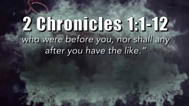 Bible Discovery - 1 Chronicles 27-29 The Chosen One
