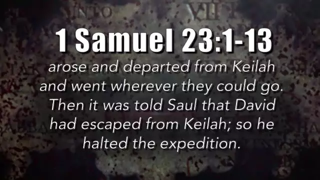 Bible Discovery - 1 Samuel 20-23 Enemies on Both Sides
