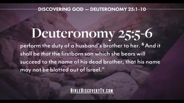 Bible Discovery - Deuteronomy 24-27 Principles of Dishonesty