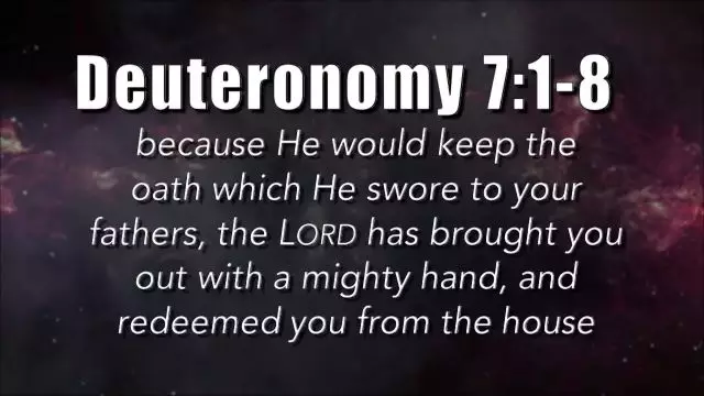 Bible Discovery - Deuteronomy 4-10 We Must Obey God