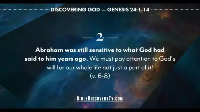 Bible Discovery - Genesis 23-25 The Sacred Covenant