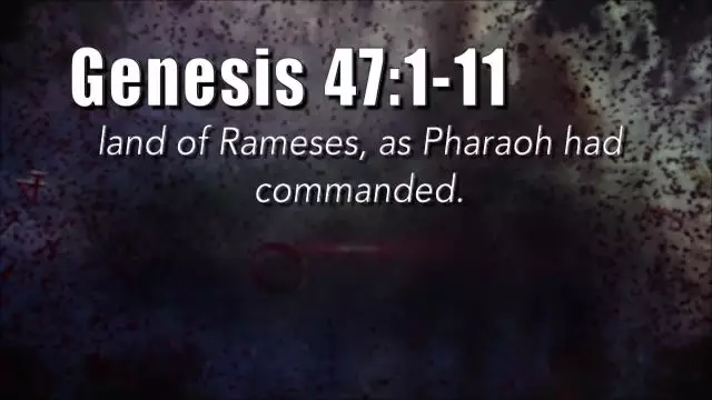 Bible Discovery - Genesis 44-47 Jacob Blesses Pharaoh