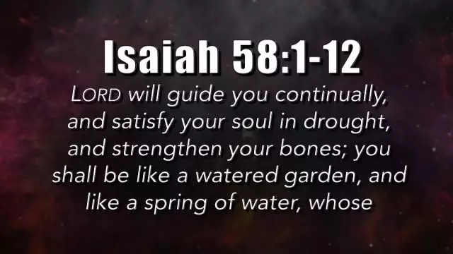 Bible Discovery - Isaiah 57-59 What Does the Lord Want