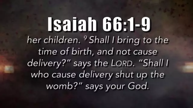 Bible Discovery - Isaiah 64-66 True and False Worship