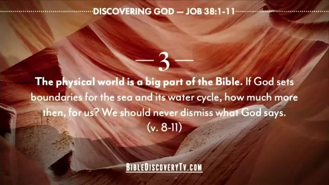 Bible Discovery - Job 37-39 God Speaks