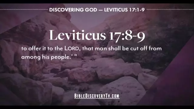 Bible Discovery - Leviticus 15-17 The Sanctity of Giving