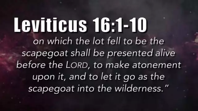 Bible Discovery - Leviticus 15-17 The Scapegoat
