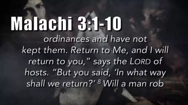 Bible Discovery - Malachi 1-4 My Messenger Speaks