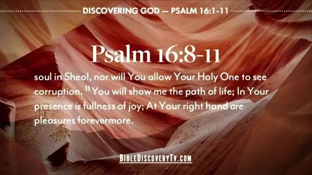 Bible Discovery - Psalms 15-18 My Soul Trusts In God