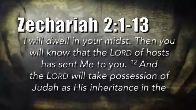Bible Discovery - Zechariah 1-4 Jerusalems Wall