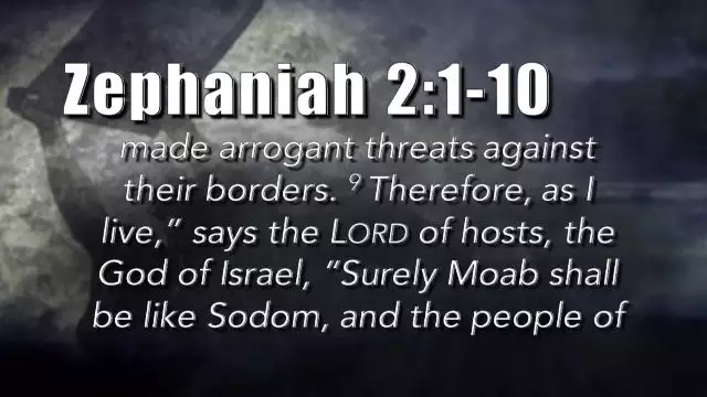 Bible Discovery - Zephaniah 1-3 God Seeks Vengeance
