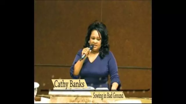Cathy Banks - Have You Sown Into Bad Ground  Part 2