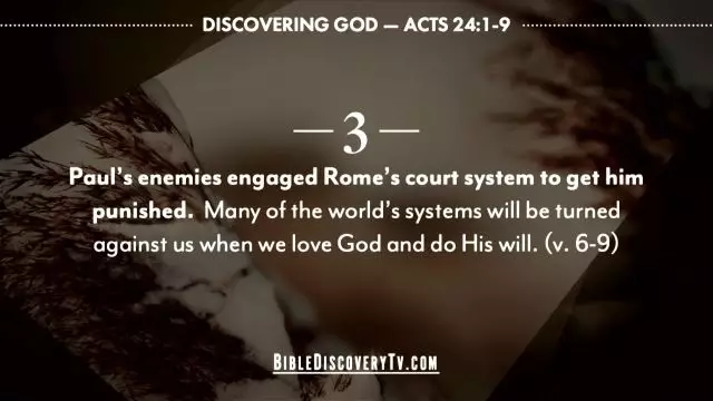 Bible Discovery - Acts 24 The Words of Tertullus