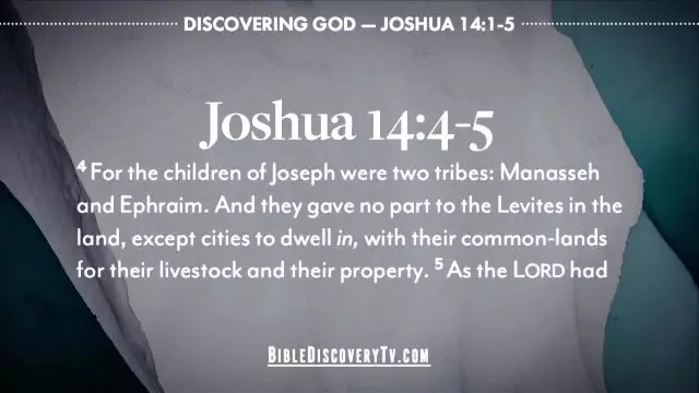 Bible Discovery - Joshua 14 The Inheritance