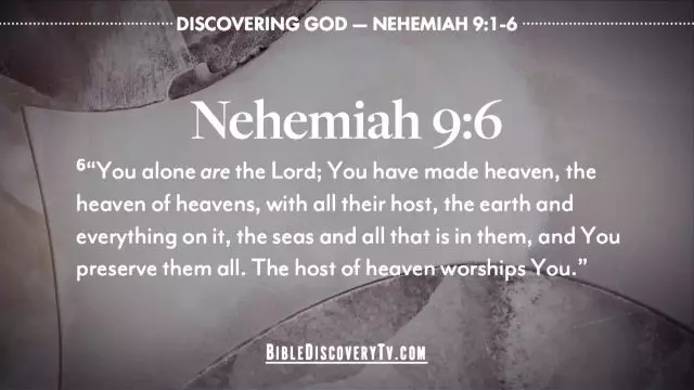 Bible Discovery - Nehemiah 9 Confession