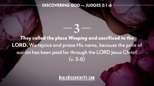 Bible Discovery - Judges 2 Weeping