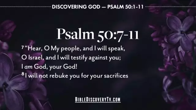 Bible Discovery - Psalm 50 The Rightful Owner
