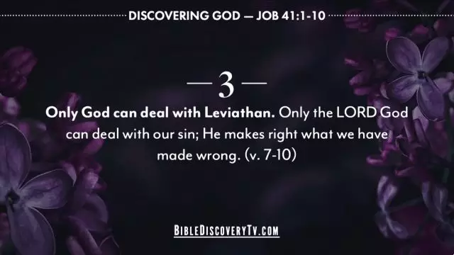 Bible Discovery - Job 41 Leviathan