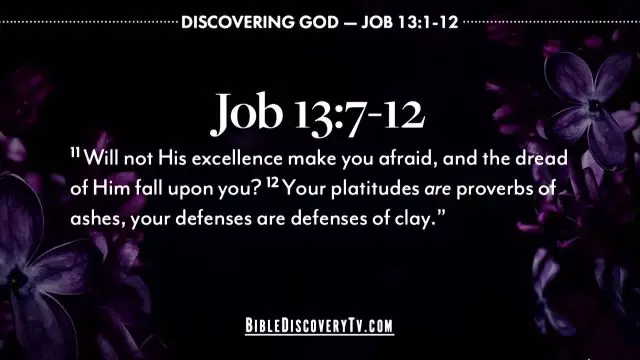 Bible Discovery - Job 2 Speaking For God
