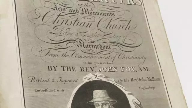 John Foxe Foxe's Book of Martyrs