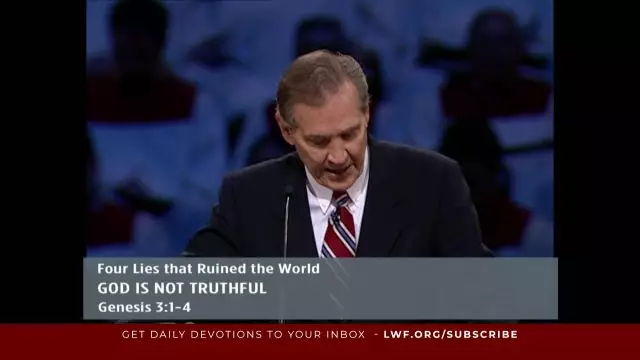 Adrian Rogers - Four Lies That Ruined The World