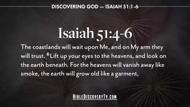 Bible Discovery - Isaiah 51 God Is Holy