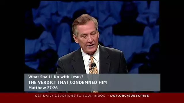Adrian Rogers - What Shall I Do With Jesus