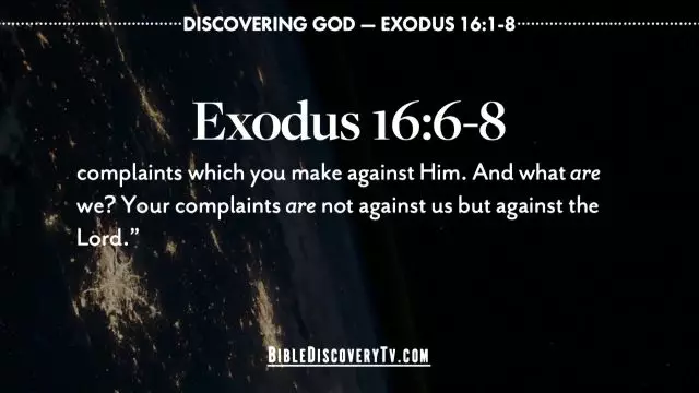 Bible Discovery - Exodus 16 Bread from Heaven
