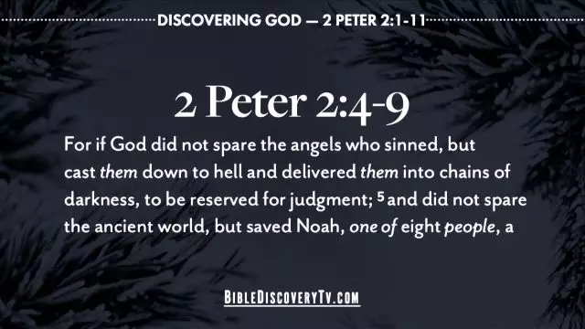 Bible Discovery - 2 Peter 2 False Prophets