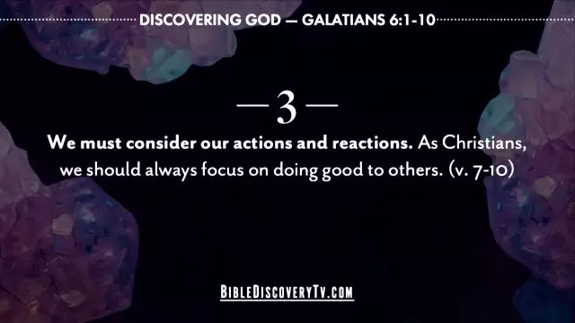 Bible Discovery - Galatians 6 Household of Faith