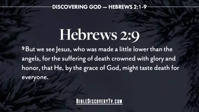 Bible Discovery - Hebrews 2 The Authority of God