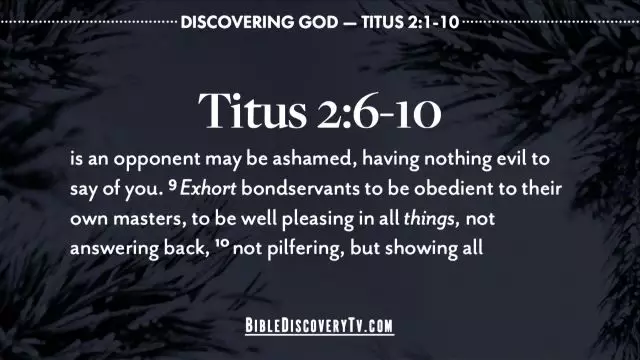 Bible Discovery - Titus 2 A Sound Church