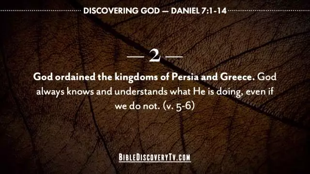 Bible Discovery - Daniel 7 Age Before Beauty