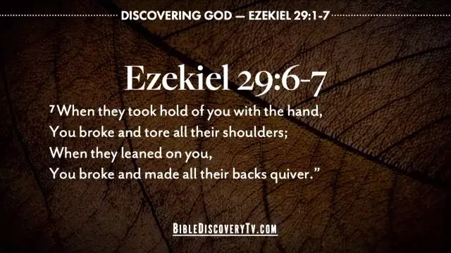 Bible Discovery - Ezekiel 29 The Truth About Egypt