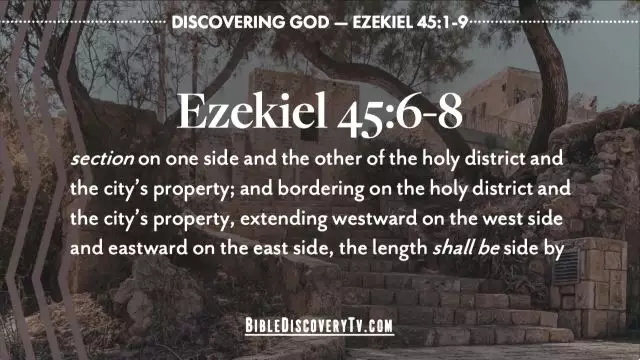 Bible Discovery - Ezekiel 45 What is True Peace