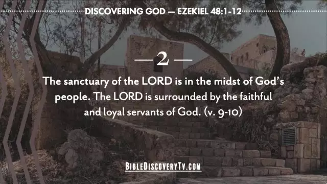 Bible Discovery - Ezekiel 48 The Land of Holiness