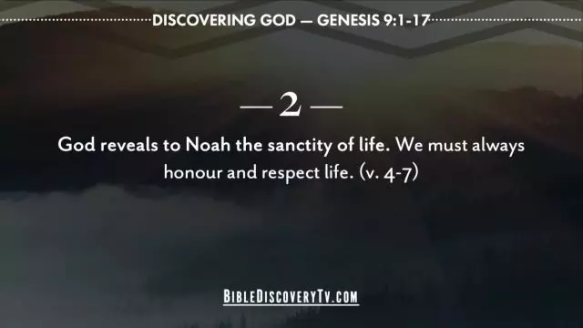 Bible Discovery - Genesis 9 1-17 The Rainbow