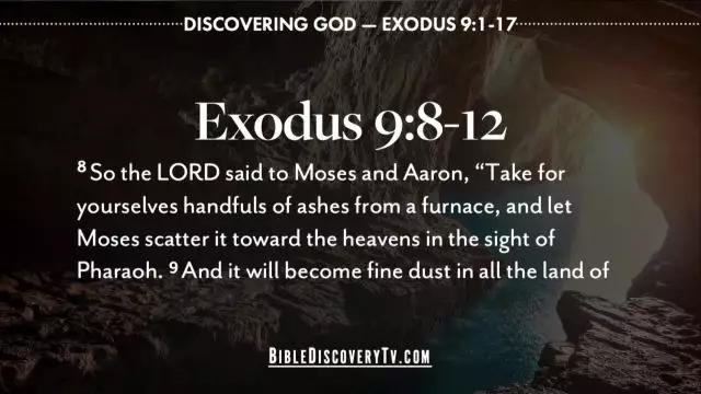 Bible Discovery - Exodus 9 1-17 The Choice Was Pharaohs